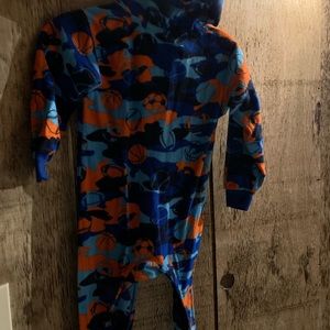 Fleece onsie pajamas